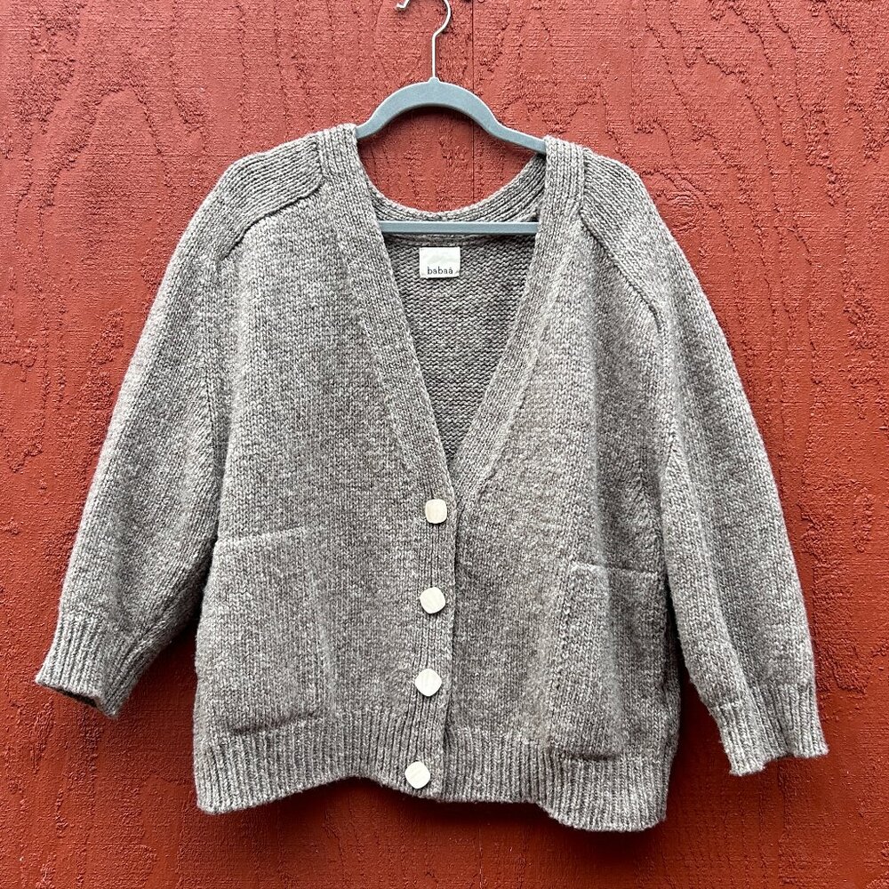 Babaa Cardigan 51 in Dark Mist